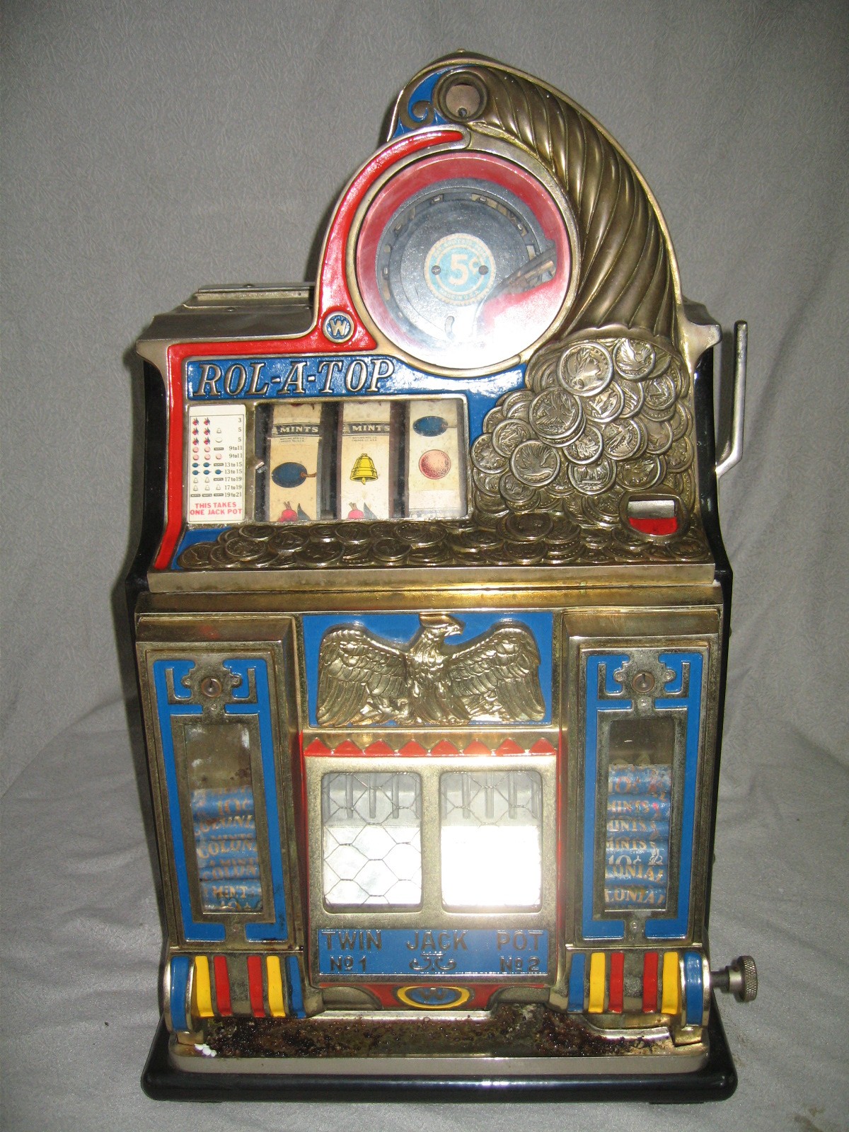 Selling antique slot machines